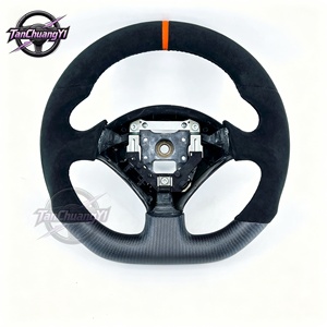พวงมาลัยคาร์บอนไฟเบอร์แบบกำหนดเองสำหรับ S2000 2000+ (SI) 2002+ RSX 2002+ Insight 2000+ - Product Image 1