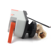 Vannes à boisseau sphérique en laiton et en plastique personnalisables avec actionneur électrique de commande de moteur à courant alternatif Support OEM pour vannes de commande de média d'eau