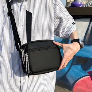 Sac banane unisexe personnalisé avec logo, en nylon, pour fitness, sport de plein air, sac à bandoulière croisé pour homme - Product Image 6