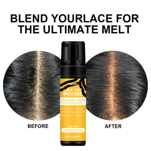 Kits de instalación de Peluca de etiqueta privada, pegamento de encaje, Gel de Control de bordes, barra de cera, Mousse para el cabello, pegamento de encaje de sujeción fuerte - Product Image 3