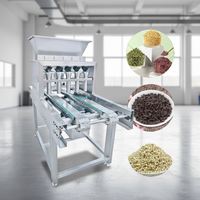 Machine à saupoudrer automatique de qualité alimentaire, épandeur uniforme pour sésame, cacahuètes, sucre, sel, équipement de cuisson automatique commercial