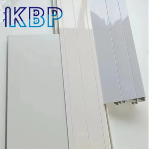Customized <strong>White</strong> PVC/<strong>UPVC</strong>/ABS/PP/HDPE Plastic Extrusion Profiles Mounting Fabric Track <strong>Trims</strong> Durable Industrial Design Kebao - Product Image 2