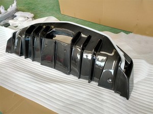 Pour <span class=keywords><strong>Lamborghini</strong></span> <span class=keywords><strong>Aventador</strong></span> LP700 720 750 modèle SV amélioré nouveau Kit de carrosserie de pare-chocs arrière en Fiber de carbone avec vis incluses - Product Image 3