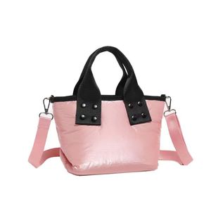 Fashionable Puffy <b>Nylon</b> Puffer Tote <b>Bags</b>-<b>Cross</b>-<b>body</b> & Shoulder Handbag High Quality for Ladies - Product Image 2