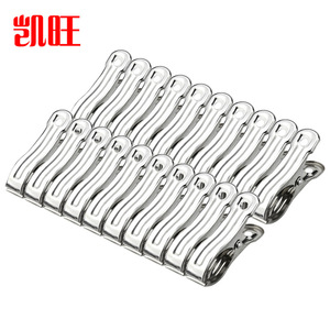 Pinzas para Ropa de Acero Inoxidable de 5 cm, Resistentes al Viento y Duraderas, para Perchas de Ropa y Ropa Interior - Product Image 4