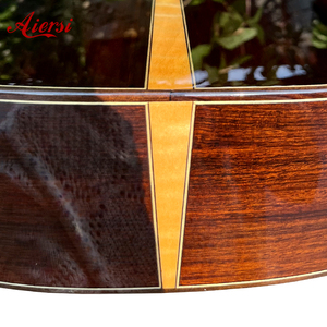 Guitarra profesional Fabricante Aiersi Alto grado Todo El Cedro sólido Mejor concierto español Guitarra clásica - Product Image 5