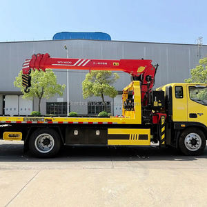 5-Tonnen 6-Tonnen 7-Tonnen 8-Tonnen Palfinger-Kräne Foton Flachbett-Abschleppwagen mit SPS16000 Hebekran zum Verkauf - Product Image 1