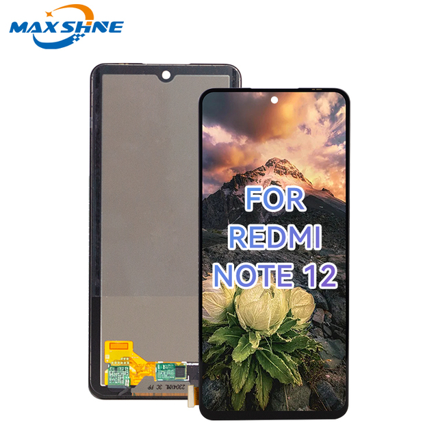 Mobile Phone Lcds Screen for Redmi Note 12 4G Original Display Replacement Wholesale Touch Pantalla Digitizer Assembly
