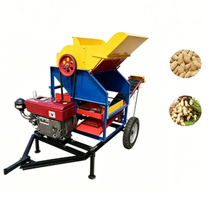 Machine à décortiquer et à cueillir les arachides électrique/diesel avec moteur, haute capacité, équipement agricole pour la récolte des cacahuètes - Product Image 2