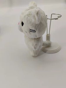 Harige Zachte Plushie Mini Beer Dier Sleutelhanger Custom Ontwerp Gevulde Pop Sleutelhanger Knuffel Voor Autosleutels Tassen - Product Image 3