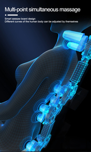 2024 hồng ngoại vật lý trị liệu ghế massage không trọng lực áp suất không khí nhiệt giường massage nhiệt shiatsu toàn thân ghế massage - Product Image 2