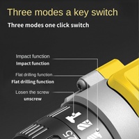 Perceuse sans fil de qualité industrielle 21V avec mandrin sans clé de 10 mm, 35 Nm pour la construction, 1650 tr/min