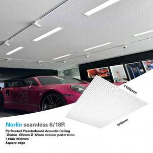 Plaque de plâtre perforée à trous circulaires irréguliers 12 mm Cloison sèche Cloison acoustique en gypse <span class=keywords><strong>Prix</strong></span> en Inde Plafond - Product Image 4