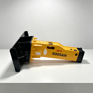 SOOSAN SB10 Nouveau brise-roche hydraulique de type boîte pour chargeuses compactes et mini-excavatrices - Product Image 1