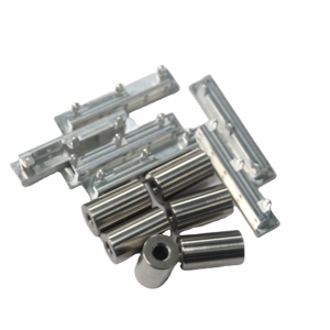 Piezas Metálicas de Mecanizado CNC Personalizadas, Componentes de Metal y Plástico de Alta Precisión con Recubrimiento en Polvo y Varios Acabados Superficiales - Product Image 1