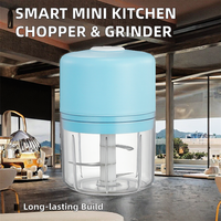 Slimme Roestvrijstalen Aluminium Mini Thuis Keuken Accessoire Set Food Fruit Groente Chopper Knoflook Vlees Mixer Schepjes Kantoor