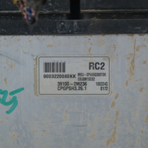 ECM ECU 39100-2M236 CPGPSH3.26.1 Módulo de unidad de control de motor ordenador PCM para Ix25 pieza de coche de desmontaje de <span class=keywords><strong>segunda</strong></span> <span class=keywords><strong>mano</strong></span> - Product Image 3