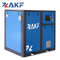 Compresseur d'air à vis ZAKF 22KW 30HP 380V/50HZ IP54, pompe à air, pression 7-10 bar, débit 1,1-3,8 m3/min, refroidissement par air, usage industriel