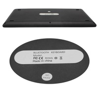 Keyboard Nirkabel Mini dan Mouse Combo, Keyboard Mouse BT Isi Ulang untuk iPad, Ponsel, Tablet, Laptop