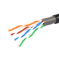 SIPU, precio de venta al por mayor de la fábrica UTP impermeable al aire libre RJ45 Cat5 Cat5e Ethernet Cables de red