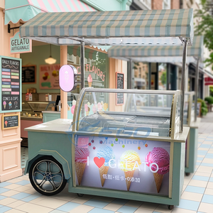 Carrito de Comida Móvil Personalizado, Carrito de Comida Rápida Pequeño, Mini Carrito de Comida en Venta - Product Image 2