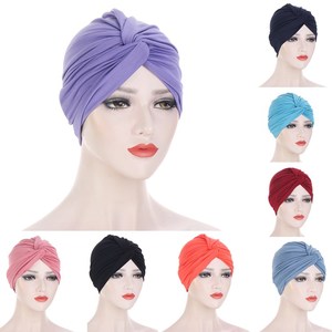 Cappelli <span class=keywords><strong>a</strong></span> <span class=keywords><strong>turbante</strong></span> musulmano <span class=keywords><strong>a</strong></span> tinta unita 2023 fantasia - Product Image 3