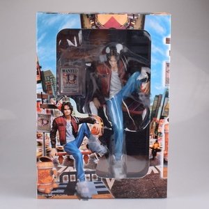 Statue de collection inspirée de Portgas <span class=keywords><strong>D</strong></span>. <span class=keywords><strong>Ace</strong></span>, 28,5 cm, style streetwear, avec base de scène et têtes interchangeables, pour collection <span class=keywords><strong>d</strong></span>'anime - Product Image 3