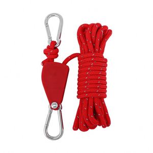 Tente Trigone d'extérieur toutes saisons, coupe-vent, avec corde en nylon réfléchissante, auvent épaissi, poulie et tendeur métallique réglable 6mm/4mm - Product Image 1