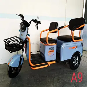 Hot Sale Factory Wholesale High Quality 3 Wheel A9 Tricycle Motorized Cargo Adult Electric Tricycles