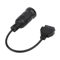 Conector de enchufe macho de 16 pines hembra a J1939 9P OBD2 OBD Eld Cable para lector de código