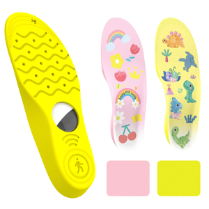 PU hidden Insoles for Airtag Hidden Holder Tracker Device Case for Kids Comfortable Inserts for <b>Shoes</b> - Product Image 4