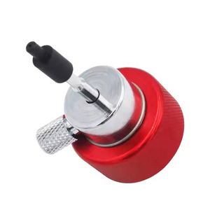 Adaptateur de charge de remplissage de <span class=keywords><strong>gaz</strong></span> vert propane pour chargeur en métal avec port d'huile en silicone - Product Image 5