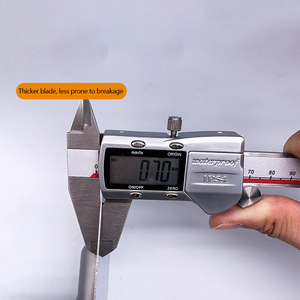 Stainless Steel Trowel with Beech Handle and Rounded Corners Thickened 28cm Blade DIY Grade - Product Image 4