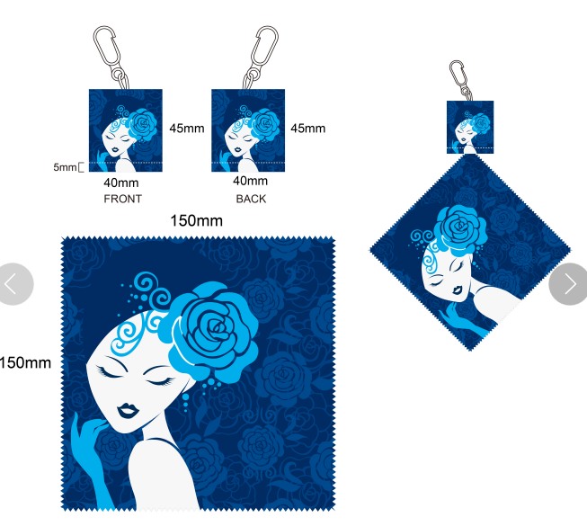 Petite sorcière bleu profond