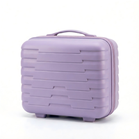 Valise miniature incassable en PP, coque rigide de qualité supérieure, trousse de toilette de luxe, sac cosmétique léger, organiseur de maquillage de voyage, unisexe