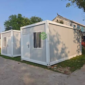 Casas Contenedor de 20 pies para Dormitorios en Obras de Construcción/Oficinas Móviles/Viviendas de Emergencia Listas para Usar Después de la Instalación - Product Image 3