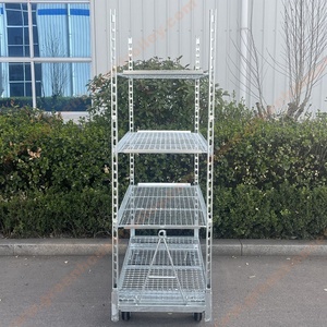 Chariot de pépinière galvanisé à chaud chariot de semis de fleurs chariot de plantes danoises supports de chariot de jardin centre de plantes chariot danois - Product Image 3
