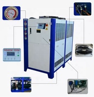 Refroidisseur industriel de 5 tonnes, 20 kW, 75 kW, 100 kW, système de refroidissement d'eau par air
