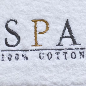 Quick-Dry Customized Embroidered Logo White <strong>Towels</strong> <strong>Sets</strong> for Spa 100% Cotton Terry Luxury <strong>Bath</strong> <strong>Towel</strong> Hotel <strong>Towels</strong> - Product Image 2