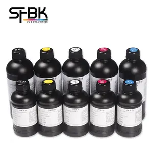 Tinta de impresora plana UV A3 A4 L1800 L805 R1390 3050 6090 2513UV tinta UV máquina 500ml tinta dura y suave