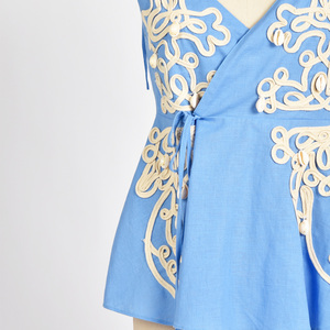 Garantie de qualité Tendance Vêtements pour femmes Meilleure vente 70% coton 30% robes en lin - Product Image 5