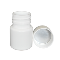 Comprimés capsules en plastique PP de taille mini de 30ml Conteneur à pilules Bouteille en plastique vitaminée avec bouchon à vis Couleur personnalisée et logo original