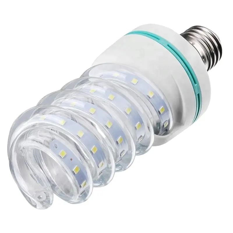 Pleine spirale LED ampoule E27 base 360 degrés éclairage intérieur lampe de maïs économiseuse d'énergie