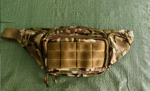 Marsupio Tattico Mimetico Resistente per Esterni, Borsa Impermeabile MOLLE con Cerniera in Nylon per Escursionismo in Montagna e Caccia - Product Image 4
