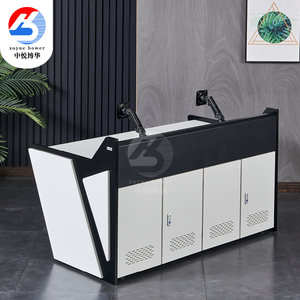 Modern Metal Extendable Command Center Console Broadcasting Room Monitoring Security Control Room <strong>Desk</strong> <strong>Unit</strong> for Office - Product Image 6