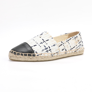 Nuevo Estilo, Espadriles de Tweed para Mujer, Mocasines Sin Cordones, Cómodos, Ligeros, Casuales, Suministro Directo de Fábrica, Logotipo Personalizado al por Mayor - Product Image 5