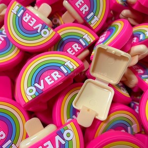 ISMAN 2g Envases Vacíos <span class=keywords><strong>para</strong></span> Bálsamo Labial con Forma <span class=keywords><strong>de</strong></span> <span class=keywords><strong>Paleta</strong></span>, Estuche <span class=keywords><strong>de</strong></span> Lápiz Labial <span class=keywords><strong>de</strong></span> Dibujos Animados <span class=keywords><strong>de</strong></span> Unicornio y Sandía <span class=keywords><strong>para</strong></span> Maquillaje Infantil - Product Image 4