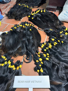 Fournisseur et fabricant de cheveux naturels du Vietnam, mèches de cheveux humains vierges non traitées, personnalisation en usine, processus de décoloration - Product Image 6