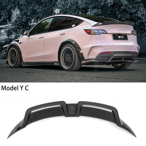 สปอยเลอร์คาร์บอนไฟเบอร์ทรง C สำหรับรถยนต์รุ่น Y ปี 2018-2024 - Product Image 2