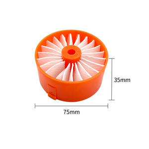 Filtre Hepa pour aspirateur Black Decker BSV2020G, pièce de rechange haute efficacité 75mm x 35mm - Product Image 1